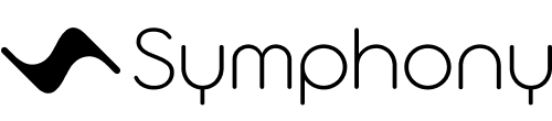 Symphony Text Logo (Black)
